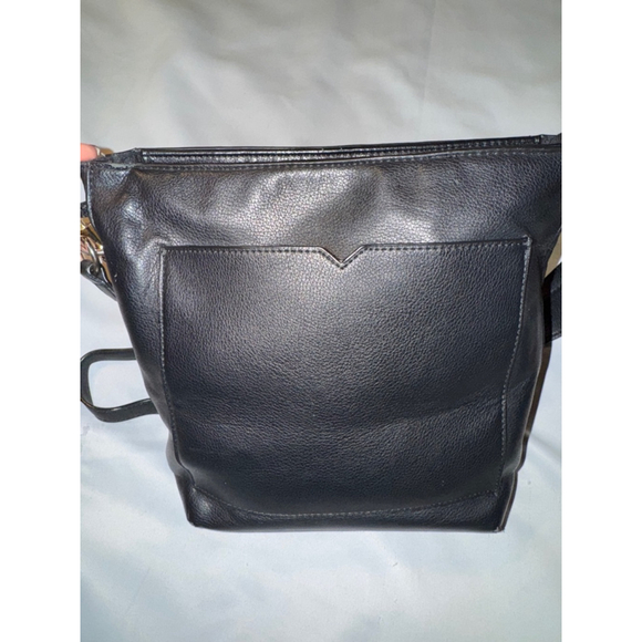 Old Navy Bucket Bag Tote Crossbody Shoulder Bag Medium Black - Picture 6 of 11